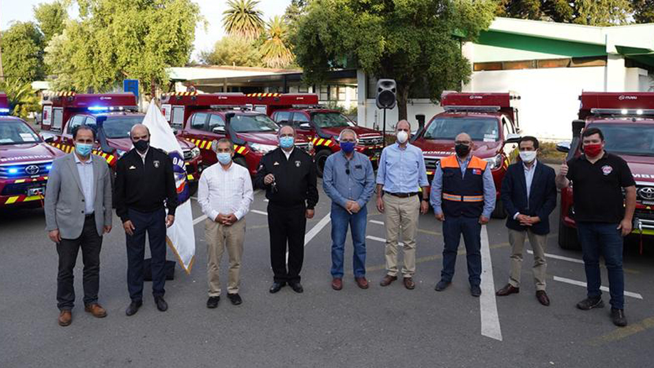 “Ñuble está mostrando la manera eficiente de cómo invertir recursos fiscales para buscar soluciones inmediatas”, Presidente Nacional en pre entrega de camionetas multipropósito 